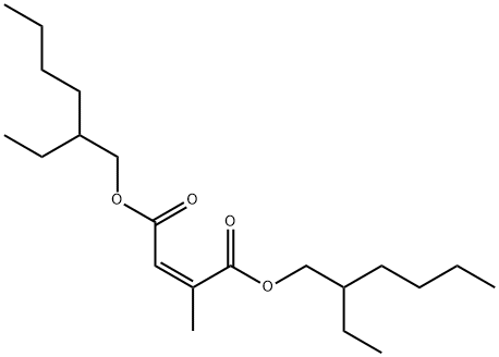 柠康酸二异辛酯 结构式