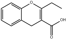 2-乙基-4H-色烯-3-羧酸 结构式