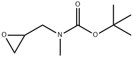 tert-butyl N-methyl-N-(oxiran-2-ylmethyl)carbamate 结构式