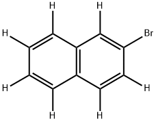 7-溴萘-D7 结构式