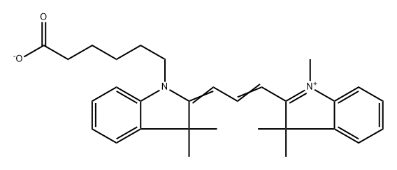 花青素CY3羧基 结构式