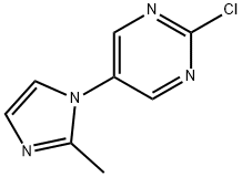 2-Chloro-5-(2-methylimidazol-1-yl)pyrimidine 结构式