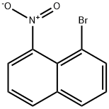 1-溴-8-硝基萘 结构式