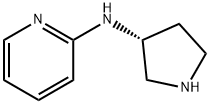 N-[(3R)-Pyrrolidin-3-yl]pyridin-2-amine 结构式
