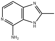 2-methyl-1H-imidazo[4,5-c]pyridin-4-amine 结构式
