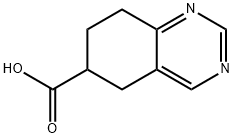 5,6,7,8-四氢喹唑啉-6-羧酸 结构式