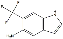 6-(trifluoromethyl)-1H-indol-5-amine 结构式