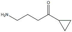 4-AMINO-1-CYCLOPROPYL-1-BUTANONE 结构式