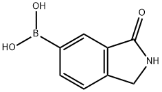 3-OXOISOINDOLIN-5-YLBORONIC ACID 结构式