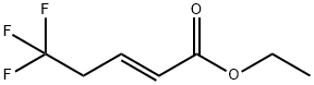 Ethyl 5,5,5-trifluoropent-2-enoate 结构式