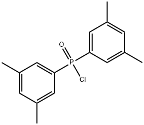 双(3,5-二甲基苯基)氯化膦 结构式