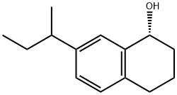 (1R)-7-(sec-butyl)-1,2,3,4-tetrahydronaphthalen-1-ol 结构式