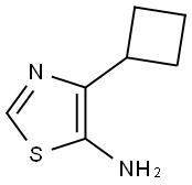 5-Amino-4-(cyclobutyl)thiazole 结构式