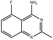 5-Fluoro-2-methylquinazolin-4-amine 结构式