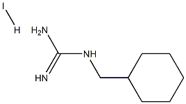 N-(cyclohexylmethyl)guanidine hydroiodide 结构式
