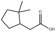 2-(2,2-DIMETHYLCYCLOPENTYL)ACETIC ACID 结构式