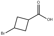 CYCLOBUTANECARBOXYLICACID,3-BROMO- 结构式
