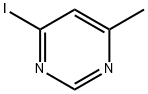 4-碘-6-甲基嘧啶 结构式