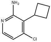 2-Amino-4-chloro-3-(cyclobutyl)pyridine 结构式