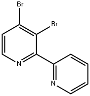 3,4-Dibromo-2-(2-pyridyl)pyridine 结构式