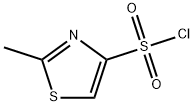 2-甲基噻唑-4-磺酰氯 结构式