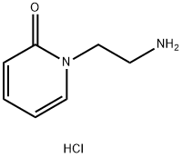 1-(2-氨基乙基)-1,2-二氢吡啶-2-酮二盐酸 结构式