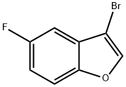 3-bromo-5-fluoro-1-benzofuran 结构式