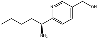 (S)-(6-(1-aminopentyl)pyridin-3-yl)methanol 结构式