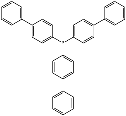 Phosphine, tris([1,1'-biphenyl]-4-yl)- 结构式