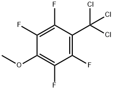 1,2,4,5-四氟-3-甲氧基-6-(三氯甲基)苯 结构式