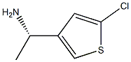 (S)-1-(5-chlorothiophen-3-yl)ethan-1-amine 结构式