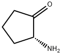 (R)-2-aminocyclopentan-1-one 结构式