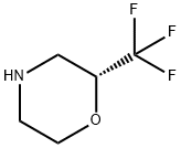 (2R)-2-(三氟甲基)吗啉 结构式