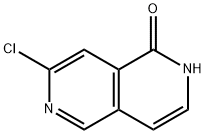 7-chloro-2,6-Naphthyridin-1(2H)-one 结构式