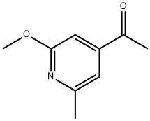 1-(2-methoxy-6-methylpyridin-4-yl)ethan-1-one 结构式