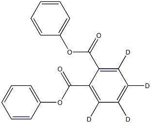 Diphenyl Phthalate-3,4,5,6-d4	 结构式