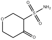 TETRAHYDRO-4-OXO-2H-PYRAN-3-SULFONAMIDE 结构式