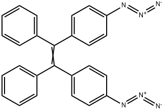[1,2-二苯基-1,2-二(4-叠氮苯基]乙烯 结构式