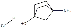 4-氨基双环[2.2.1]庚-1-醇盐酸盐 结构式