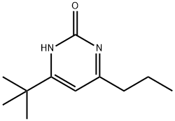 2-hydroxy-4-(n-propyl)-6-(tert-butyl)pyrimidine 结构式