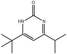 2-hydroxy-4-(iso-propyl)-6-(tert-butyl)pyrimidine 结构式