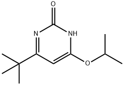 2-Hydroxy-4-(iso-propoxy)-6-(tert-butyl)pyrimidine 结构式