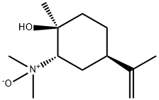 Cyclohexanol, 2-(dimethyloxidoamino)-1-methyl-4-(1-methylethenyl)-, (1S,2S,4R)- 结构式