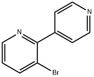 3-Bromo-2,4'-bipyridine 结构式