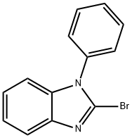 2-溴-1-苯基-1H-苯并咪唑 结构式