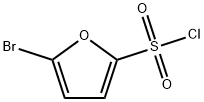 5-溴呋喃-2-磺酰氯 结构式