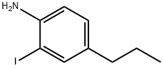 2-碘-4-丙基苯胺 结构式