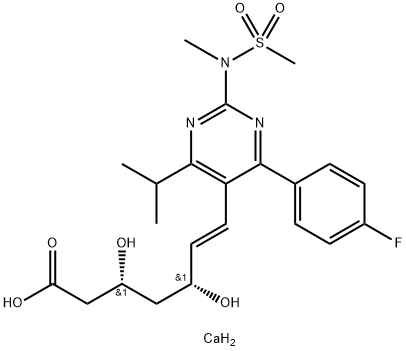 瑞舒伐他汀钙杂质B02 结构式