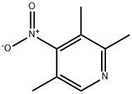 2,3,5-三甲基-4-硝基吡啶 结构式