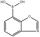 苯并[D]噁唑-7-基硼酸 结构式